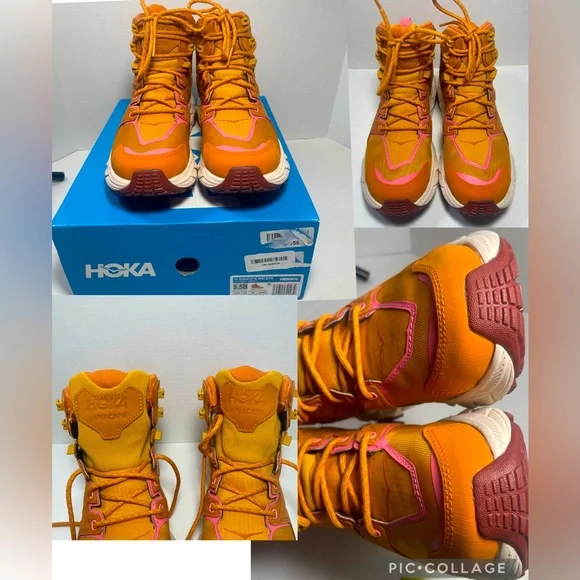 BNIB HOKA ONE ONE ANACAPA MID GTX $195 US 5.5M Price Firm no discounts - Picture 16 of 16